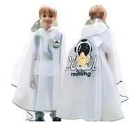 Kids Raincoats Raincoat Jackets Waterproof Rain Poncho Windbreaker with Hood Easy to Dry Lightweight and Machine Washable Outdoor Camping, Emergency Situations, Travel