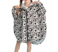 Kids Raincoats Waterproof Rain Jacket Hooded, Lightweight Children Waterproof Cape, Portable EVA Ponchos, Kid Clear Rainwear with Hood for Boys Girls Outdoor Activities All Seasons