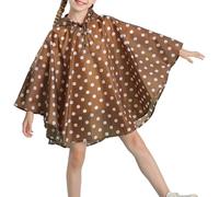 Kids Raincoats Waterproof Rain Jacket Hooded, Lightweight Children Waterproof Cape, Portable EVA Ponchos, Kid Clear Rainwear with Hood for Boys Girls Outdoor Activities All Seasons