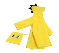 Kids Raincoats Waterproof Rain Poncho Girls Boys Cute Dinosaur Rain Jacket Toddler Rain Coats Lightweight Rainwear Rainproof Cape For 2-12 Years Age 3 Years Yellow