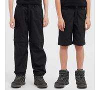 Kids' Ramble Zip Off Trousers - Black, Black 7-8Y