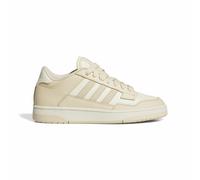 Kids Rapid Court Low Trainers in Leather Beige/Pink