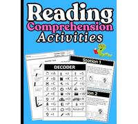 Kids Reading Activities, Educational Reading Games, 8-12 years old, Reading Activities Workbook