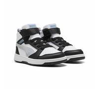 Kids Rebound V6 Mid Space Belle Trainers Black/White