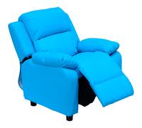 Kids Recliner Armchair Game Chair Sofa Children Reclining Seat Faux Leather