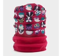 Kids' Recycled Polar Fleece Chute - Red, Red One Size