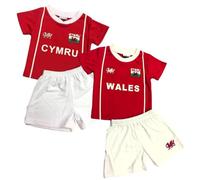 Kids Red Welsh Football Kit | Youth Sportswear Set | Cymru-Inspired Jersey & Shorts | Comfortable, Breathable & Full of Team Spirit