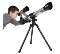 Kids - Refractor Space, Lightweight Stand, Portable Astronomy Scope | Beginner Education for Kids Watching Moon Stars Outdoor Travel Science Fun