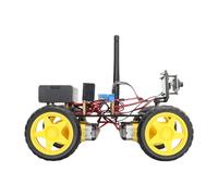 Kids Remote Control Car Coding Camera Real Time Video Road Toy Voice Conversation Camera Fun Toy For Boys And Girls Four Wheel Drive Robot