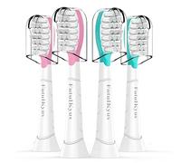 Kids Replacement Heads for Philips Sonicare: 7+ Child Soft Electric Toothbrush Standard Children Brush Head for Boy Girl, HX6032/94 HX6042 HX6340 HX6034 HX6321, Pink & Blue 4 Pack