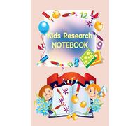 Kids Research Notebook MZNFKTNJKU: Hardcover Notebook/Journal, Inspirational Wire Bound Spiral Notebook, ABC Kids, Notebook with Lined Sheets for K-3 Students, 100 pages, 5 x 8 inches Paperback