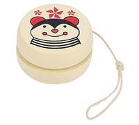 Kids Responsive Yoyo, Cute Cartoon Pattern Wooden Yoyo Ball Toy for Kids Yoyo Beginners, Childrens Short Yoyo Early Education Teaching Toy for Kid Child Ladybird, Frog, Heart, Princess Style (Bee)
