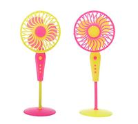 Kids Retro Fan Machine Treasure Decoration Pretend For Play Funny Tailor Toy Best Indoor Usb Fans Desk Flexible