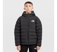 The North Face Boys Reversible Perrito Hooded Jacket, Tnf Black/Smoked Pearl, 14/16 Years