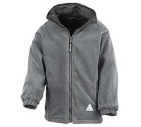 Kids reversible stormstuff jacket black/grey age 11-12