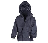 Kids reversible stormstuff jacket navy/navy age 13-14