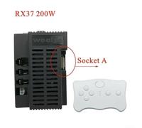 Kids Ride On Toy Car Remote Control Box Compatible with Weelye RX7, RX13, RX37 for Exciting Journeys (RX37 A 12V Full set)