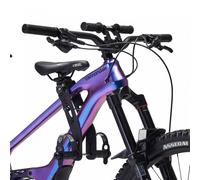 Shotgun 2.0 Child Bike Seat + Handlebars Combo Black Child seat/ trolley