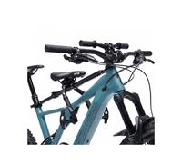 Shotgun Pro Seat + Handlebar Combo For Kids Silver Max 27 kg Boy