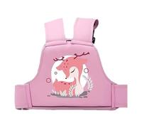 Kids Riding With Harness - Patterned Shoulder Support Strap, Adjustable Safety Film | Lightweight Passenger Guide System, Protective Travel Belt Device, Daily Mobility