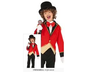 Kids Ringmaster Costume Boys Circus Fancy Dress Outfit World Book Day 5-12