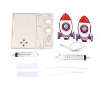 Kids Rockets Launched Science Toy Safe Physics Learning Set For STEM Education And Outdoor Experiments Rockets Launched Science Kits For Kids Physics Experiment Educational Learning Toy