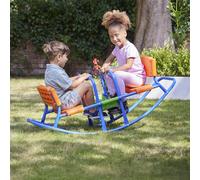 Liberty House Toys Kids Rockeing Boat Seesaw, Multi