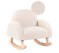 Kids Rocking Chair HUG Boucle Light Beige