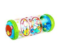 Kids Rolling Toy - Resistant Sturdy, 24cm Diameter Developmental Roller, 145g Lightweight, Decorative Art Accessory Case | Interactive Bell Sound Sensory Tool Early Childhood Travel Game