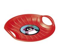 Kids Round Slide Plastic Snow Sledge Handle Large Super Spin Adults Winter Fun