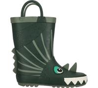 Kids' rubber rain boots Zigzag Rook Vert 29