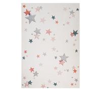 Beliani Kids Rug ALPOUD White 140x200 cm Cotton, White