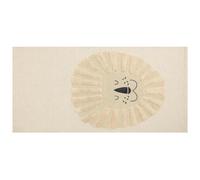 Cotton Kids Rug Lion Print 80 x 150 cm Beige BALARI