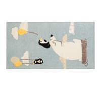 Beliani Kids Rug BARUS Multicolour 80x150 cm Cotton, Blue