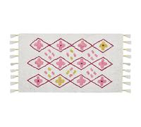 Beliani Kids Rug CAVUS White 80x150 cm Cotton, White