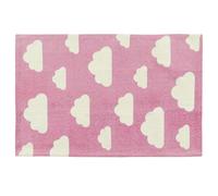 Kids Rug GWALIJAR Pink 60 x 90 cm Cotton