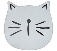 Beliani Kids Rug KITTY Grey ? 100 cm, Grey