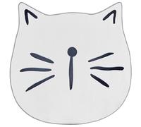 Kids Rug KITTY White ø 100 cm