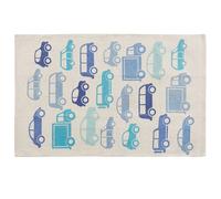 Beliani Kids Rug MADURAJ Blue 60x90 cm Cotton, Blue