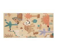 Beliani Kids Rug Stabat Multicolour 80 X 150 Cm Cotton