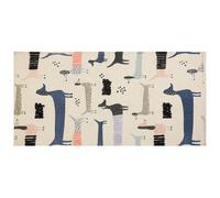 Kids Rug TEMIAJ Multicolour 80 x 150 cm Cotton