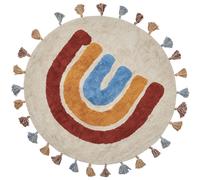 Kids Rug YAGCI Multicolour ø 120 cm Cotton