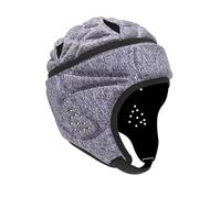 Kids Rugby Helmet Adjustable Scrum Cap Headgear for Soccer Goalkeeper Youth Sports Protective Gear Head Circumference 16.93-20.87 inch- Style F