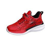 Kids Running Sneakers Modern Basic Everyday Style Gentle on Growing feet Daily Casual Sneakers Perfect for Indoor and Outdoor Lightweight and Breathable Flexible Sole Trainers Red