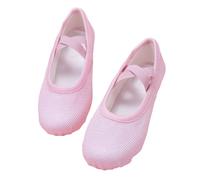 Kids Running Trainers,Girls School Shoes,Elegant Light Purple Sneakers Sparkling Glitter Ballet Slippers for Performance Practice and Casual Wear Non Slip Gym Lightweight Casual Sneaker