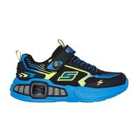 Skechers Light Storm 3 BBLM Black Blue Kids trainers 400151L in a Plain Man-made and Textile in Size 33