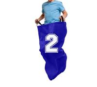 Kids Sack Race Bag With Numbers - Thick Oxford Cloth Kangaroo Jumping Sack | Carnival Backyard Lawn Games For Outdoor Birthday Parties, School Field Day, And Sensory Training, Single Pack