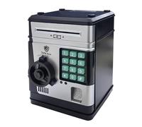 Kids Safe Bank, Logical Thinking Enhancement, 19x13.5x13cm, Money Saving, Mini ATM Money Saving Box, Interactive Toy, For Home Bedroom Classroom Learning Birthday