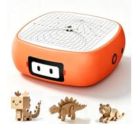 Kids Safe Cardboard Cutter, Bladeless Electric Chomp Saw for Precision Cutting, Ideal for 3D Models & School Projects, 0-3mm Thickness