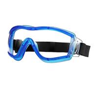 Kids Safety Glasses Double-Sided Anti-Fog Fully Enclosed Protective Kids Safety Goggles with Adjustable Strap for Children Teens Game Battle